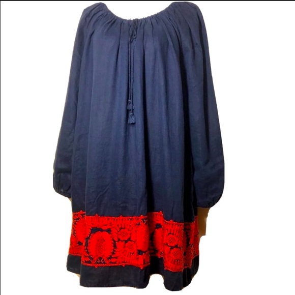 J Crew Linen Tunic Top - Picture 2 of 8